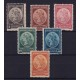 ARGENTINA SERVICIO OFICIAL GJ 035/40 SERIE COMPLETA DE ESTAMPILLAS NUEVAS MINT U$ 27